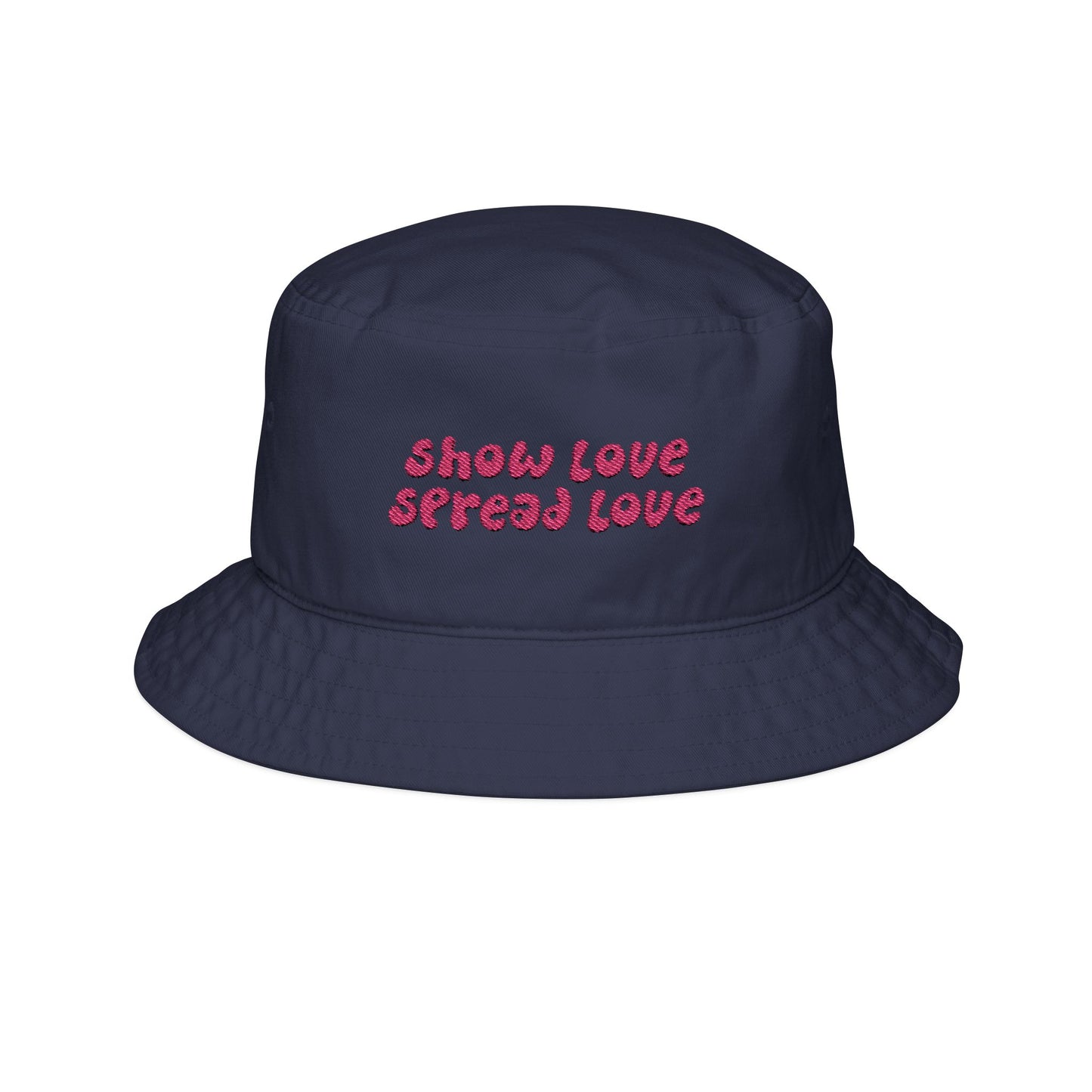Show Love Spread Love Embroidered Bucket Hat | Festival Bucket Hat | Griz-Inspired Bucket Hat