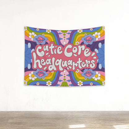 Cutie Core HQ Funky Rave Tapestry